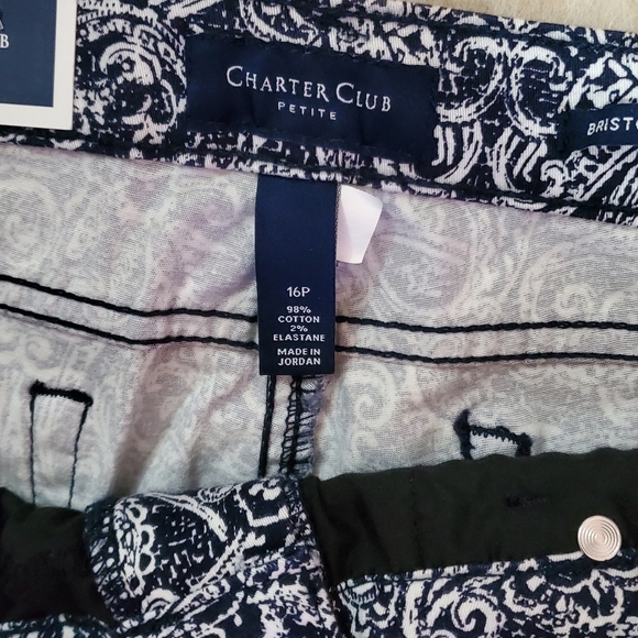 Charter Club Petite Mckenna Printed Jeans - Picture 4 of 4